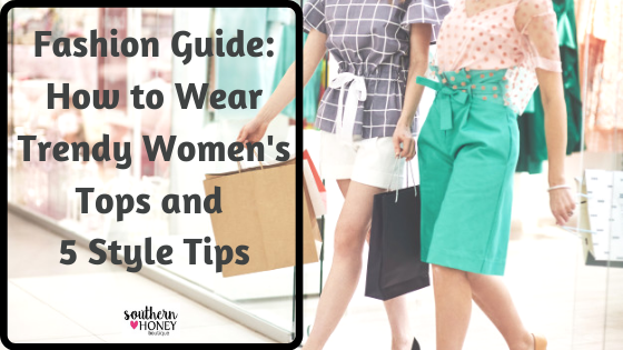 Trendy womens tops on sale