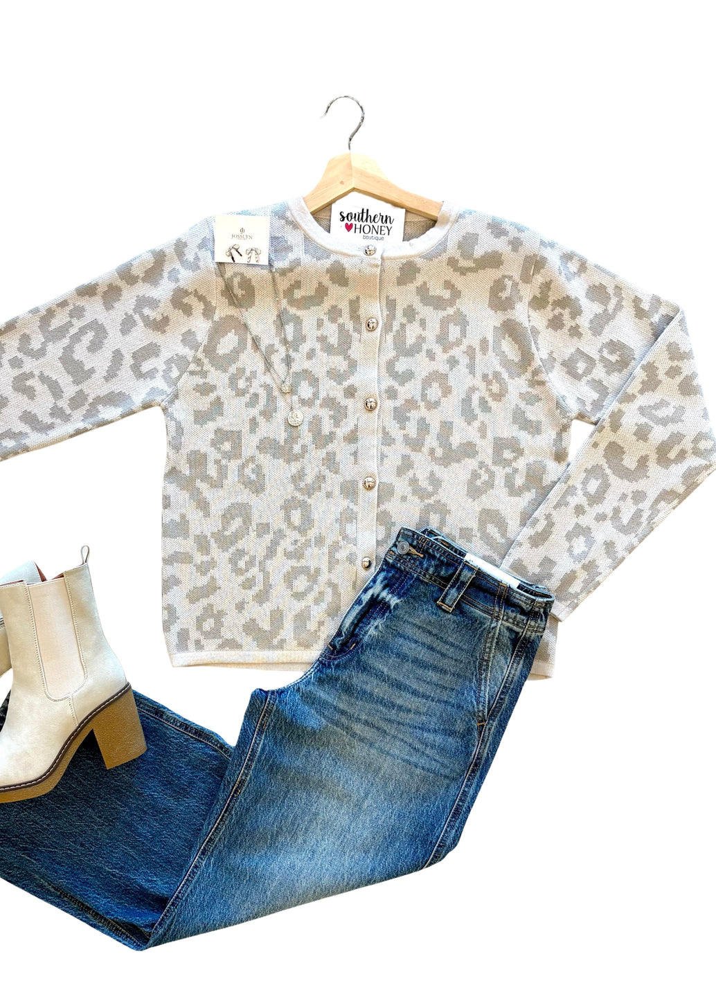 The Leopard Cardigan