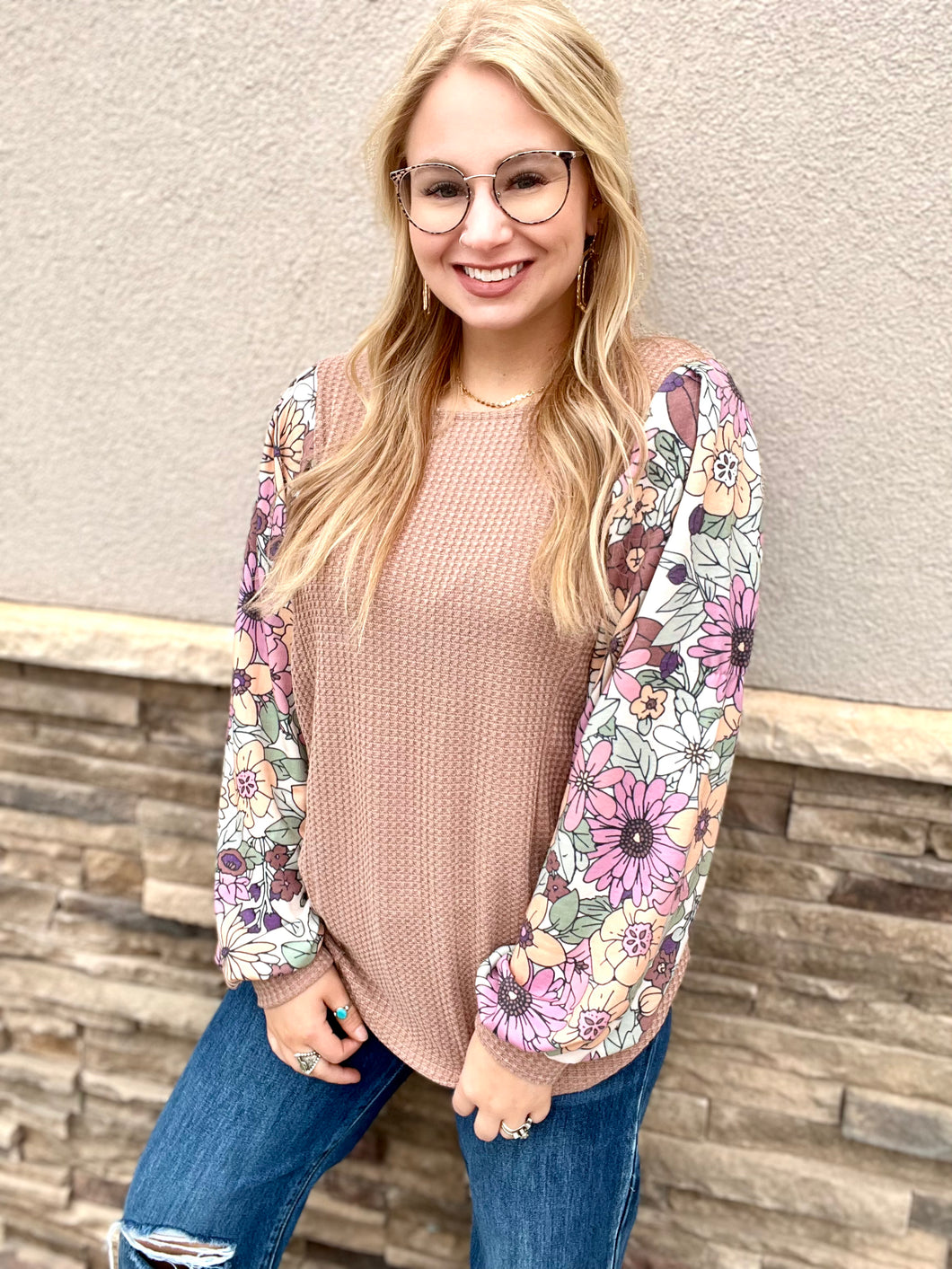 The Bragi Floral Top