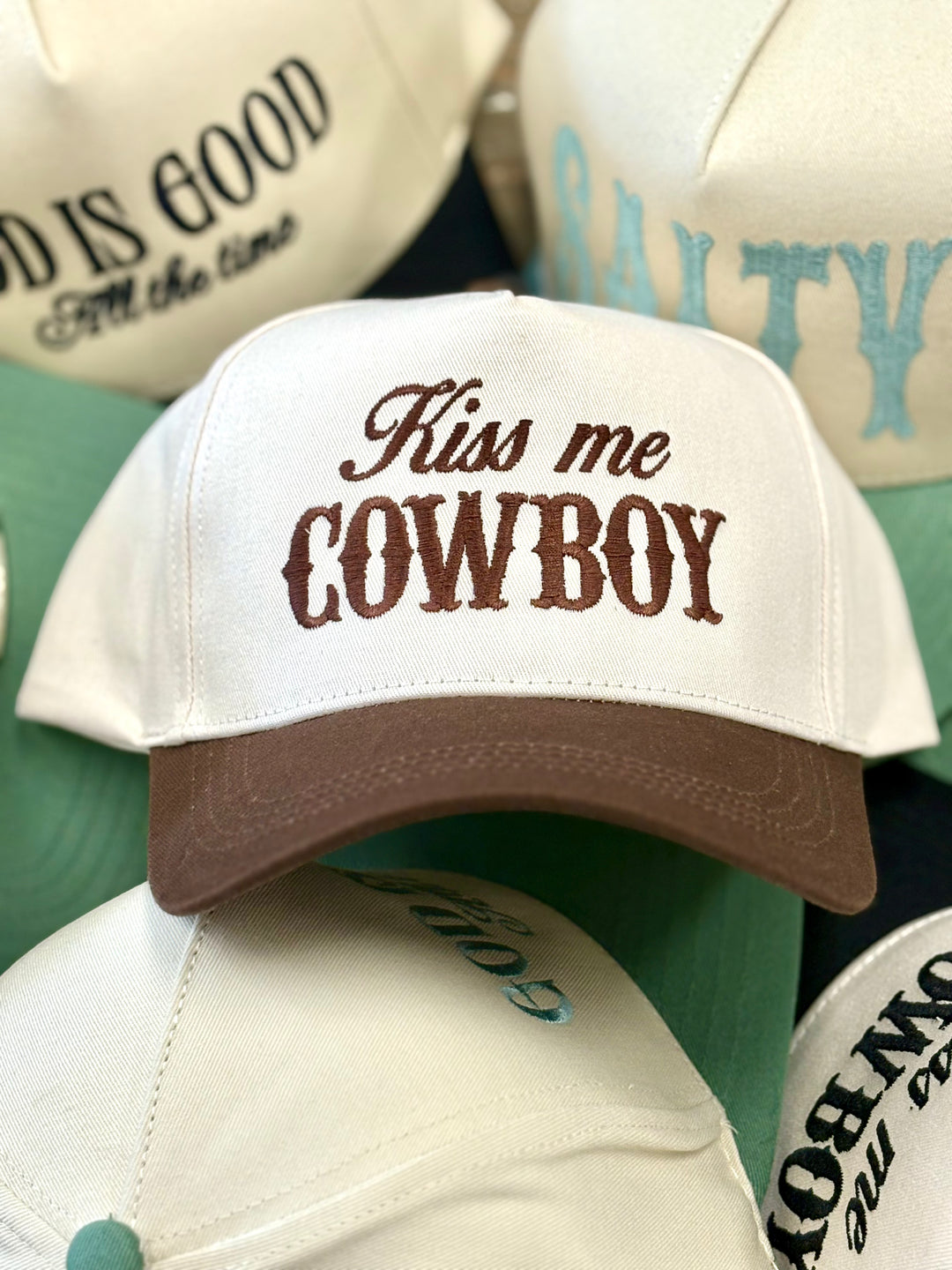 The Kiss Me Cowboy Trucker