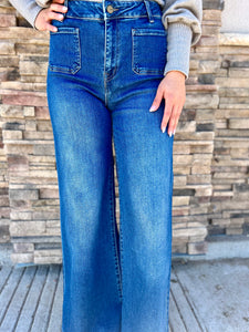 The Cyrus Wide Leg Jeans