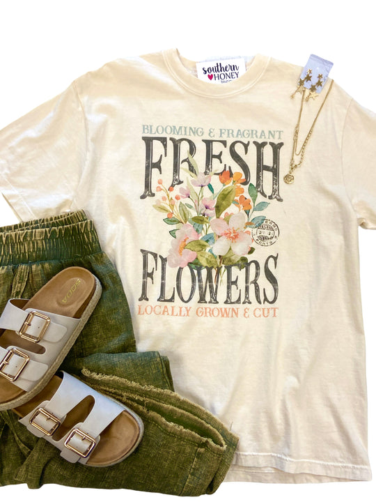 The Fresh Flowers Graphic