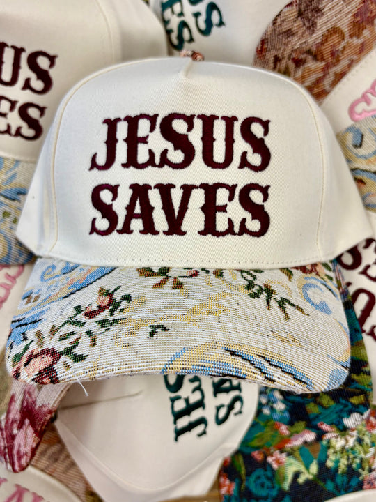 The Embroidered Jesus Saves
