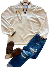 The Amelia Scalloped Top