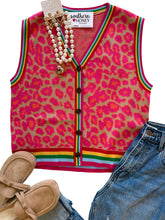 The Leopard Sweater Vest