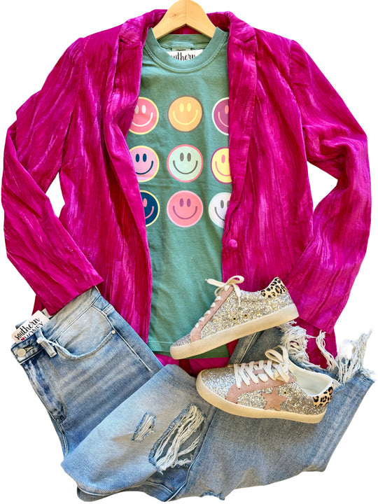 The Crushed Velvet Blazer