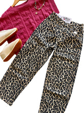 The Leopard Barrel Jeans