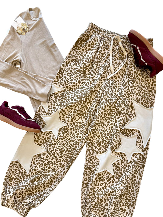 The Leopard Star Pants
