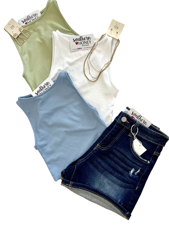 The Saylor Cropped Tank