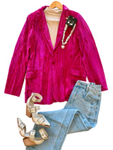 The Crushed Velvet Blazer