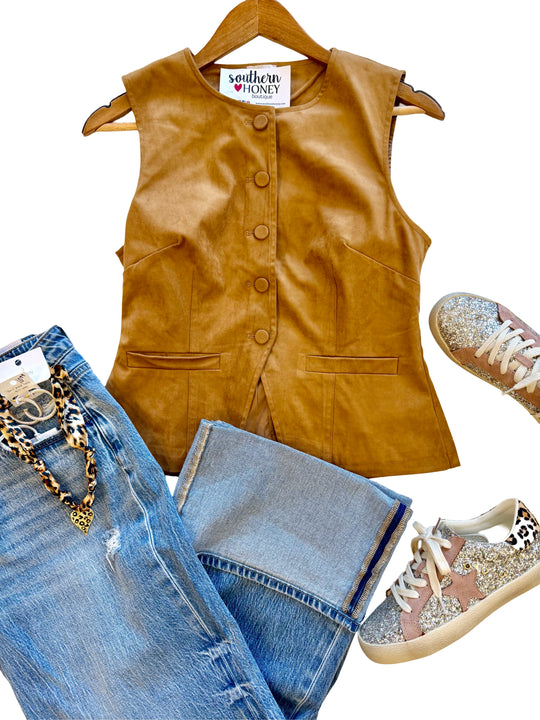 The Suede Vest