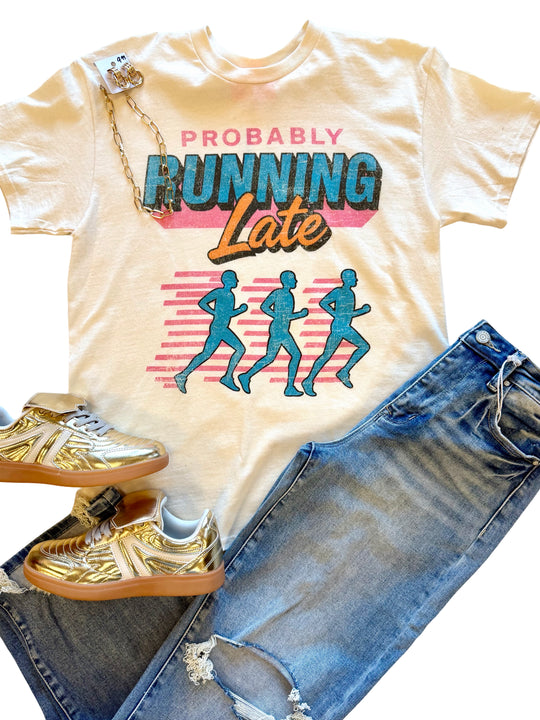 The Running Late Graphic