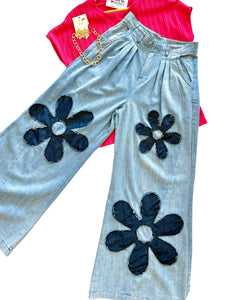 The Felicity Chambray Pants