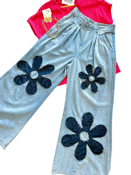 The Felicity Chambray Pants