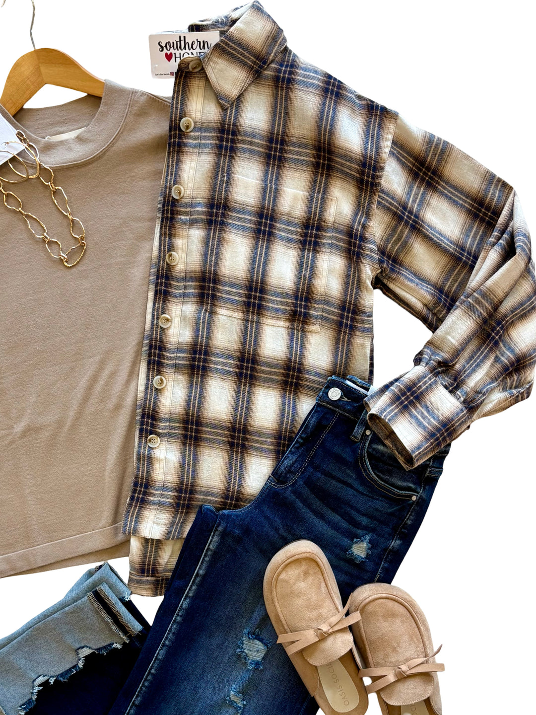 The Brooklyn Plaid Top
