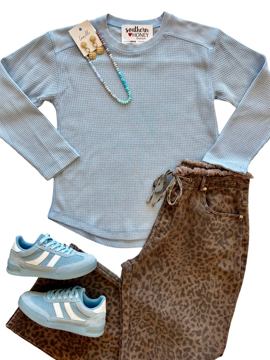 The Waffle Knit Top