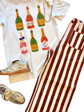 The Champagne Bottle Graphic