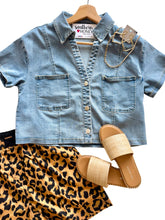 The Cropped Utility Shirt