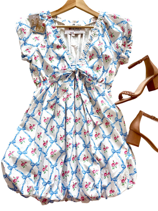 The Bubble Mini Dress