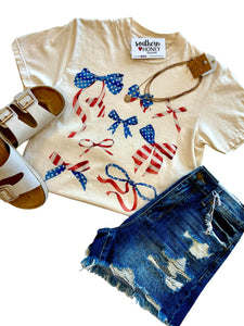 The American Flag Coquette Top