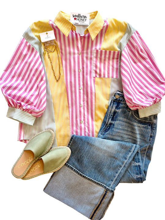 The Maren Stripe Top