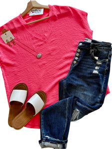 The Ashley V Neck Top