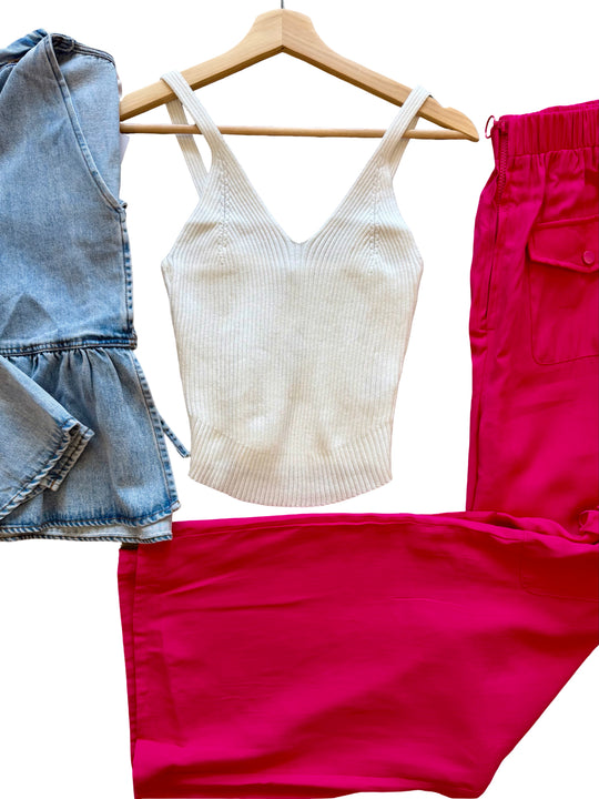 The Ribbed Cami