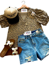 The Mel Leopard Top