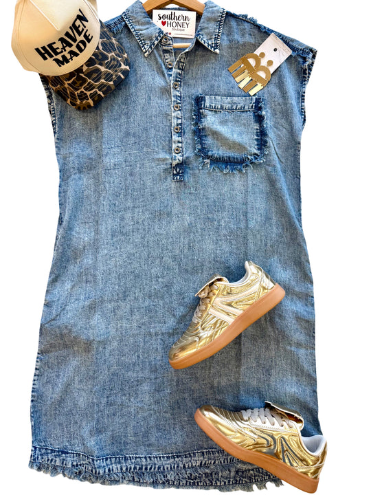 The Tencel Mini Dress