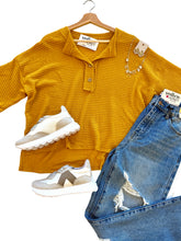 The Olivia Button Top