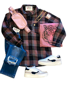 The Plaid Button Up