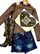 The Polka Dot Mesh Top