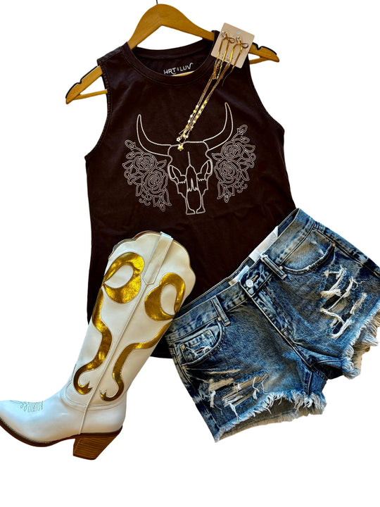 The Cowboy Boots Graphic Tank