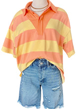 The Collared Striped Top