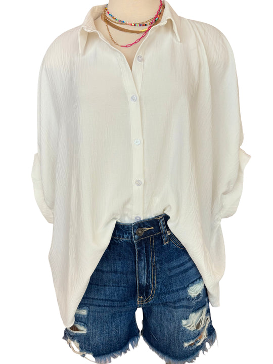 The Textured Button Down