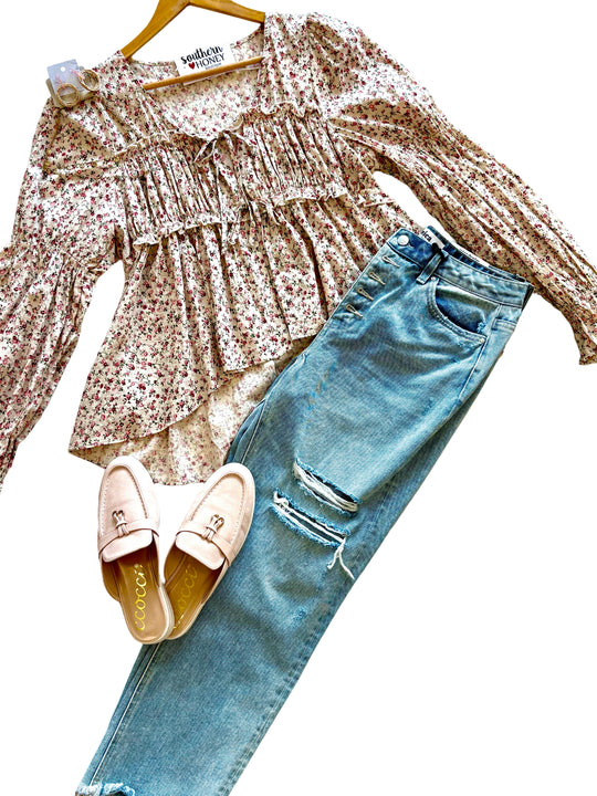 The Ditsy Blouse