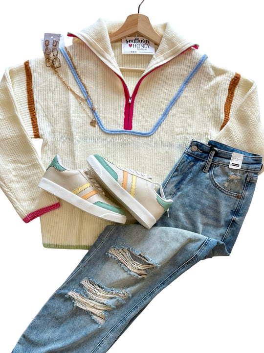 The Daphne Half Zip