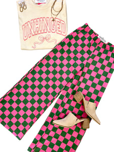 The Bella Checkered Pants