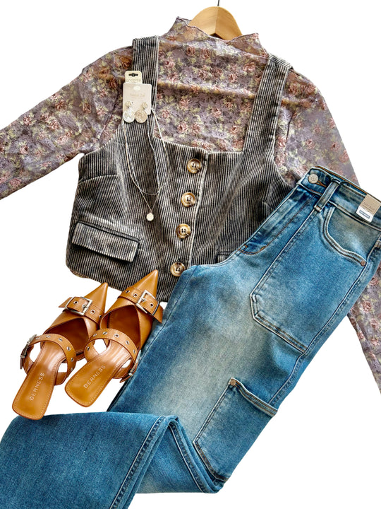 The Evelynn Mesh Top