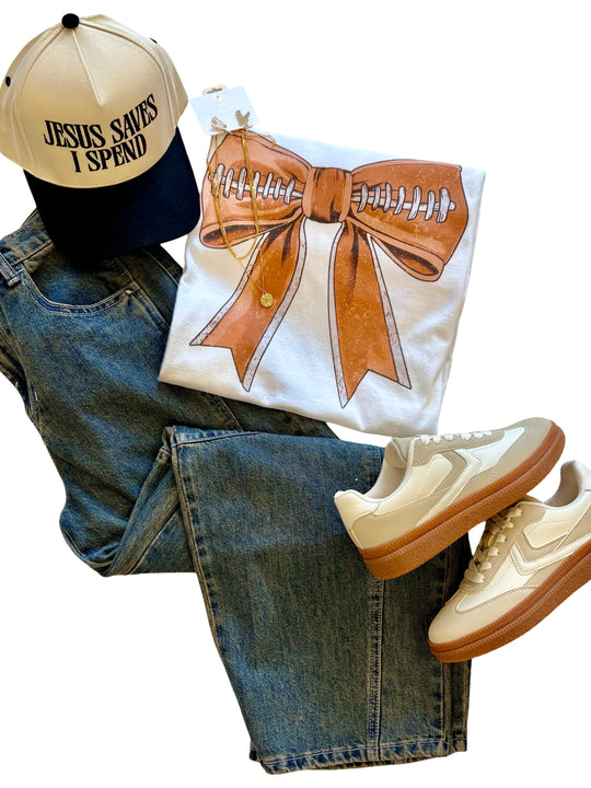 The Coquette Football Tee