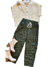 The Ditsy Barrel Pants