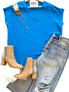 The Ashley V Neck Top