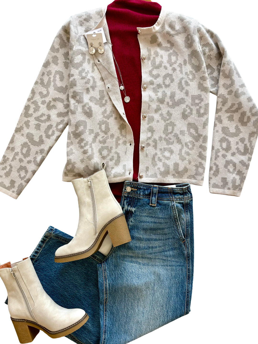 The Leopard Cardigan