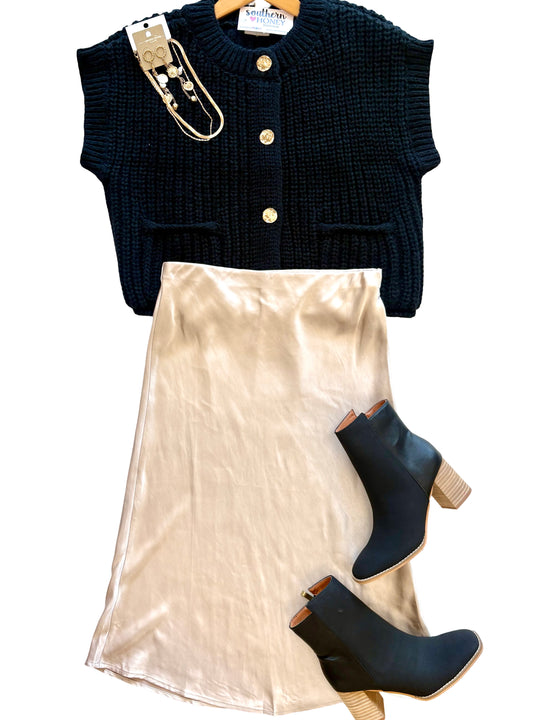 The Satin Skirt
