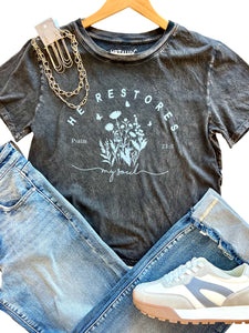 The He Restores Graphic Tee