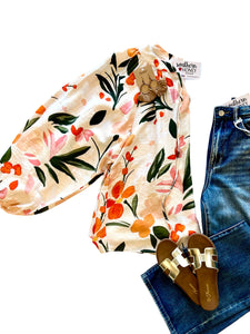 The Beverly Balloon Sleeve Top