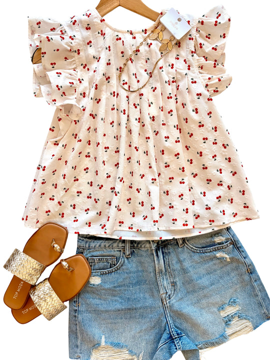 The Cherry Blouse