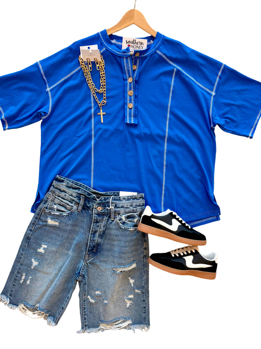 The Henley Tee