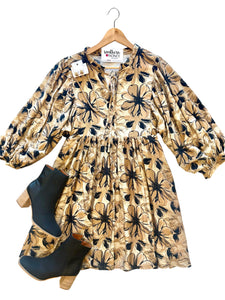 The Floral Peasant Dress