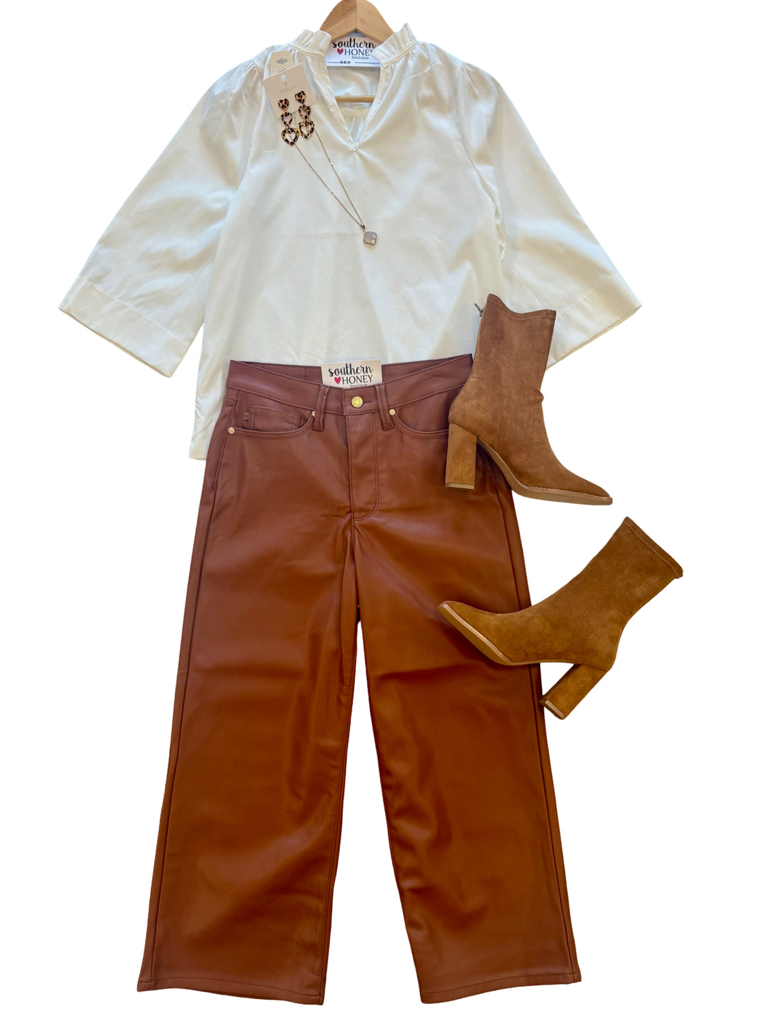 The Heidi Leather Pant